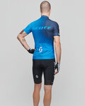 SCOTT Kurzarm Radtrikot und Shorts - RC PRO 2021 - Blau/Schwarz