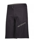 SCOTT Fahrradshorts ohne Träger - ENDURANCE LS/FIT W/PAD - Schwarz