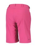 SCOTT Kurzarm Radtrikot und Shorts - TRAIL VERTIC LADY - Lila/Rosa