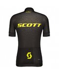 SCOTT Kurzarm Radtrikot und Shorts - RC PRO SS - Grau/Gelb/Schwarz