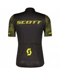 SCOTT Kurzarm Fahrradtrikot - RC TEAM 10 SS - Gelb/Schwarz