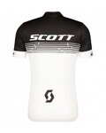 SCOTT Kurzarm Radtrikot und Shorts - RC TEAM 20 SS - Weiß/Schwarz