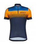 SCOTT Kurzarm Fahrradtrikot - RC TEAM 20 SS - Blau/Orange