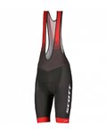 SCOTT Kurzarm Radtrikot und Shorts - RC TEAM 10 SS - Weiß/Grau/Rot