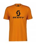 SCOTT Kurzarm Fahrrad-Shirt - ICON SS - Schwarz/Orange