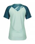 SCOTT Kurzarm Fahrradtrikot - TRAIL VERTIC LADY - Blau