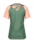 SCOTT Kurzarm Radtrikot und Shorts - TRAIL VERTIC LADY - Grün/Rosa