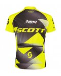 SCOTT Kurzarm Fahrradtrikot - RC PRO SS JUNIOR - Gelb/Schwarz