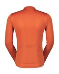SCOTT Langarm Fahrradtrikot für den Sommer - ENDURANCE 10 - Orange