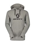 SCOTT Kapuzenpullover - ICON LS - Grau