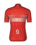 SCOTT Kurzarm Fahrradtrikot - TEAM 10 - Rot