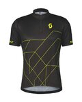 SCOTT Kurzarm Fahrradtrikot - TEAM 20 - Schwarz