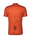 SCOTT Kurzarm Fahrradtrikot - TEAM 20 - Orange