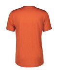 SCOTT Kurzarm Fahrradtrikot - TRAIL FLOW ZIP SS - Orange