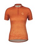SCOTT Kurzarm Fahrradtrikot - ENDURANCE 30 - Orange