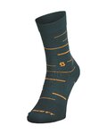 SCOTT Klassische Fahrradsocken - SPEED CREW - Blau/Orange