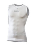 SIX2 Ärmelloses Fahrrad-Shirt - SML BT - Weiß