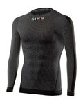 SIX2 Langarm Fahrrad-Shirt - TS2 II - Schwarz