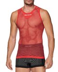 SIX2 Fahrrad-Muskelshirt - SMR2 - Rot