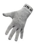 SIX2 Langfinger-Fahrradhandschuhe - GLX MERINOS - Grau