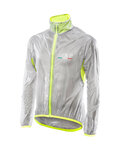SIX2 Winddichte Fahrradjacke - GHOST - Transparent/Gelb