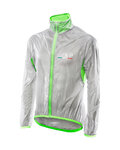 SIX2 Winddichte Fahrradjacke - GHOST - Transparent/Grün