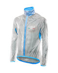 SIX2 Winddichte Fahrradjacke - GHOST - Transparent/Blau