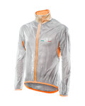 SIX2 Winddichte Fahrradjacke - GHOST - Transparent/Orange