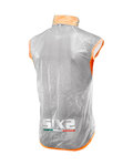SIX2 Fahrradweste - GHOST - Transparent/Orange
