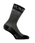 SIX2 Klassische Fahrradsocken - COMP SHO - Grau/Schwarz
