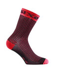 SIX2 Klassische Fahrradsocken - COMP SHO - Schwarz/Rot