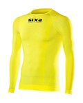 SIX2 Langarm Fahrrad-Shirt - TS2 - Gelb