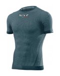 SIX2 Kurzarm Fahrrad-Shirt - TS1L SUPERLIGHT - Blau