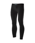 SIX2 Lange Radunterhose - PNX MERINOS - Schwarz