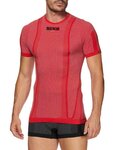 SIX2 Kurzarm Fahrrad-Shirt - TS1 II - Rot