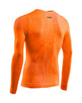 SIX2 Langarm Fahrrad-Shirt - TS2 C - Orange