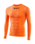 SIX2 Langarm Fahrrad-Shirt - TS2 C - Orange