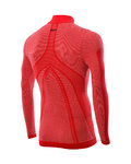SIX2 Langarm Fahrrad-Shirt - TS3 - Rot