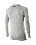 SIX2 Langarm Fahrrad-Shirt - TS2 MERINOS - Grau