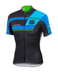 SPORTFUL Kurzarm Fahrradtrikot - GRUPPETTO PRO TEAM - Blau/Schwarz