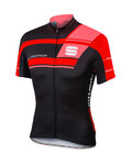 SPORTFUL Kurzarm Fahrradtrikot - GRUPPETTO PRO TEAM - Schwarz/Rot