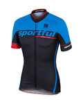 SPORTFUL Kurzarm Fahrradtrikot - SC TEAM - Blau/Schwarz