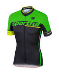 SPORTFUL Kurzarm Fahrradtrikot - SC TEAM - Schwarz/Grün