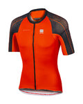 SPORTFUL Kurzarm Fahrradtrikot - BODYFIT SPEEDSKIN - Orange/Schwarz