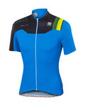 SPORTFUL Kurzarm Fahrradtrikot - BODYFIT PRO TEAM - Schwarz/Blau