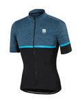 SPORTFUL Kurzarm Fahrradtrikot - GIARA - Schwarz/Blau/Grau