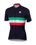 SPORTFUL Kurzarm Fahrradtrikot - ITALIA - Schwarz
