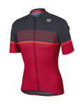 SPORTFUL Kurzarm Fahrradtrikot - FREQUENCE - Rosa/Grau