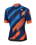 SPORTFUL Kurzarm Fahrradtrikot - VOLT - Orange/Blau