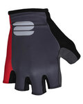 SPORTFUL Fingerlose Fahrradhandschuhe - BODYFIT PRO - Rot/Grau